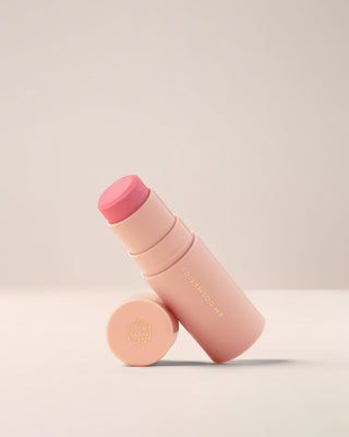 EM Cosmetics So Soft Blush stick in Baby, a pale pink cream blush for a delicate natural satin finish.